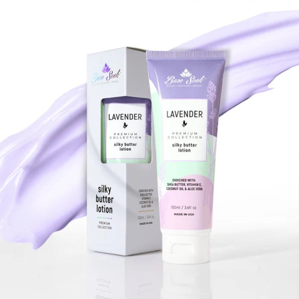 NIB Bare Soak Lavender Silky Butter Lotion